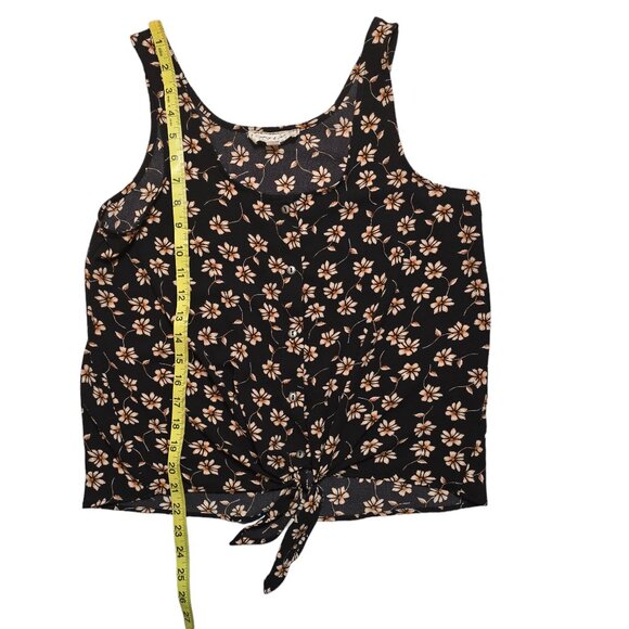 Gypsy and Jade Black Floral Tank Top‎ Size M Excellent Used Condition - Picture 6 of 6